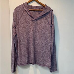 Ideology long sleeve hoodie shirt